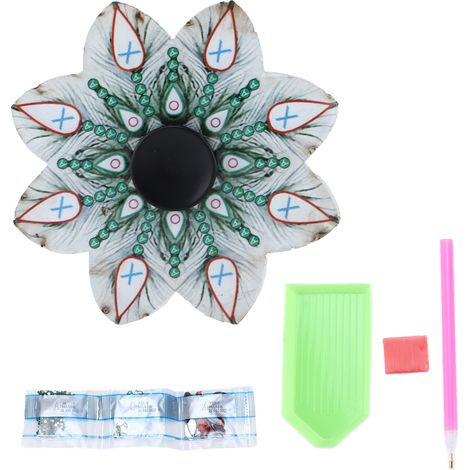 Diamond Painting Kits DIY Rotating Disc Design Drawing Kit with Rhinestones for Craft Household Ornaments Gift (1/5)