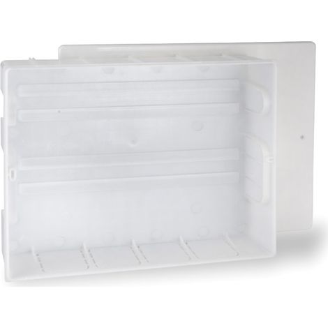 Cassetta per collettori in plastica 670X300X90mm Giacomini R595CY002