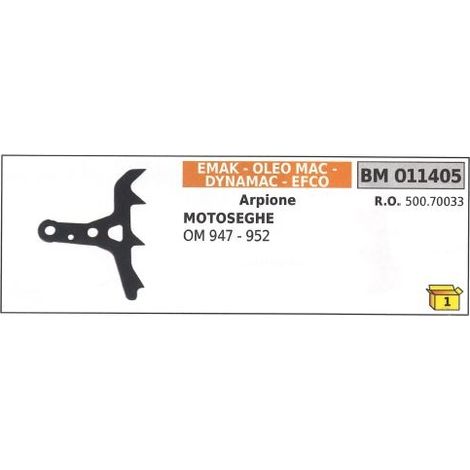 Arpione EMAK per motosega OM 947 952 011405