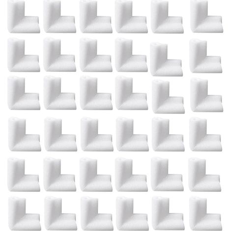Manchons de protection d'angle en mousse épaisse pour les bords de tél (1/4)
