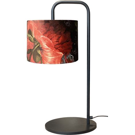 Lampe de table Venus avec abat-jour fleur - 4262-05-6580-BL-20 (1/3)