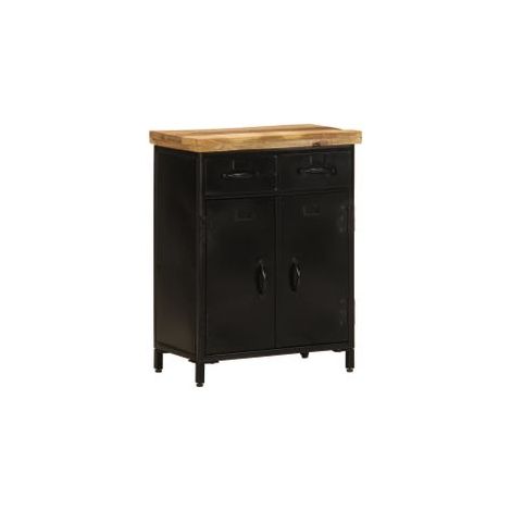 Buffet 55x30x71 bois massif de manguier (1/3)