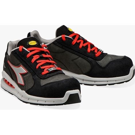 Scarpe Antinfortunistiche Diadora Run Net Airbox Low S3 SRC Grigio Rosso - 701.176221 - size 44000000