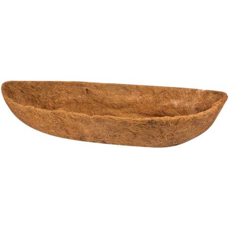 30 pouces hanging mural Coconut Brown pad Garden Coconut Brown pad Liner réglable remplacement panier Liner pour panier à fleurs panier (1/5)