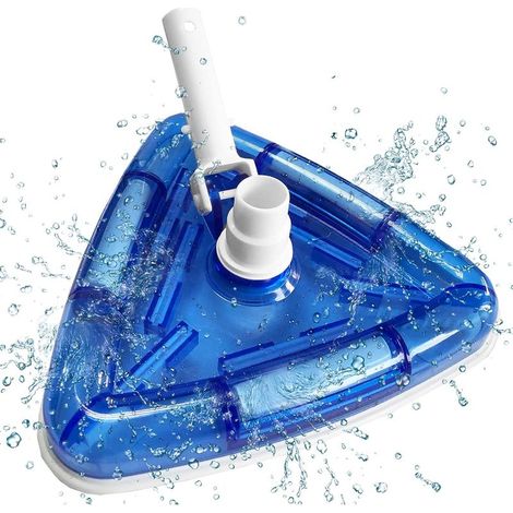 AGE Tête d'aspirateur de piscine, aspirateurs triangulaires transparents en vinyle pour piscines hors sol et creusées (1/5)