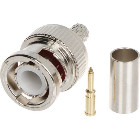 Conector de crimpado BNC-W/ZAC-RG58