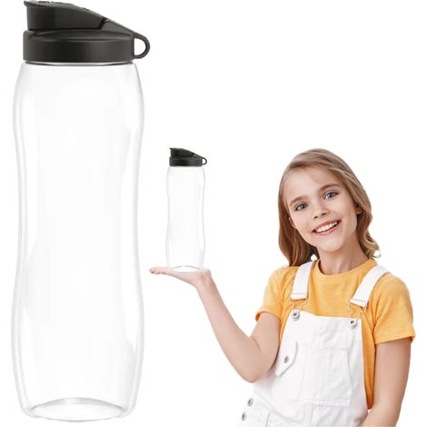 Bouteille d'eau Dafi noire 0,6 l (1/2)