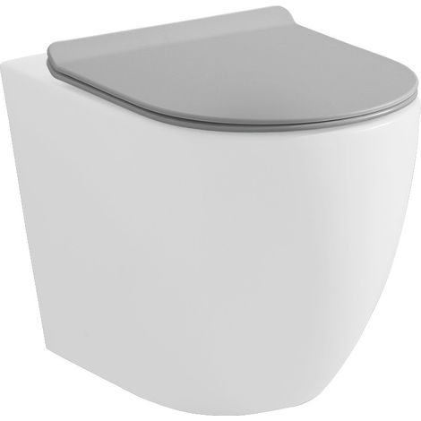 Copriwc originale a sgancio rapido in termoindurente ultraslim soft-close bianco opaco Tokyo (1/5)