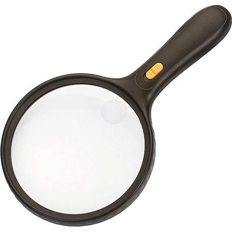 Grande ouverture avec lumière 3 LED, sous-lentille optique, loupe haute définition à double débit (1/2)