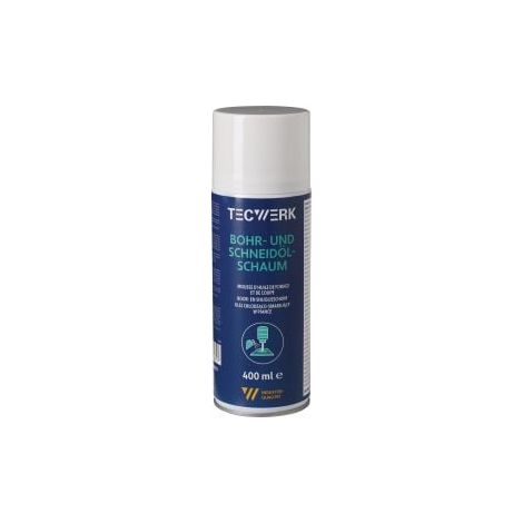 Mousse de perçage/coupe 400ml aérosol TECWERK (1/2)