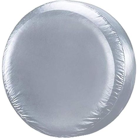 Silver 30" Inch Spare Tire Cover Wheel Cover for Diameter (75cm-80cm) Waterproof Dustproof Protection Car (1/5)
