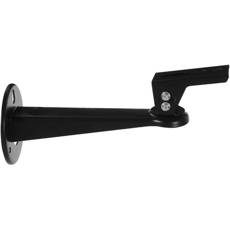 Support mural noir pour mini projecteur compatible avec caméra de sécurité (ABS) (1/5)