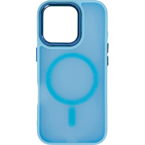 Custodia Magnetic Collection MagSafe per iPhone 16 Pro - azzurra (1/5)