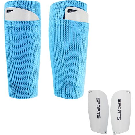 Protège-Tibia - Protection Rembourrée Anti-Chocs pour Football - Adapté Enfants et Adultes - Par Paquet de 1 (1/5)