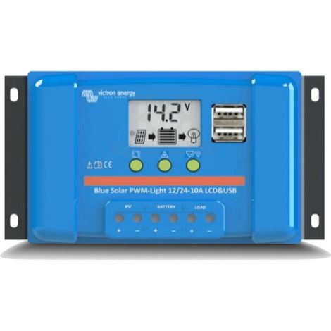 Controlador De Carga BlueSolar PWM-LCD&ampUSB 12/24V 20A