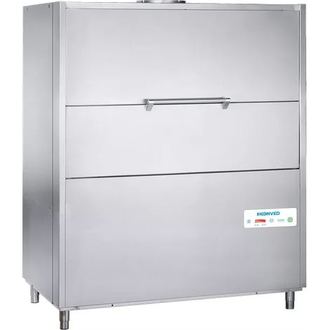 Lave-Batterie Panier 1320x700 avec Break Tank - Hauteur Passage 670 mm - Hoonved (1/2)