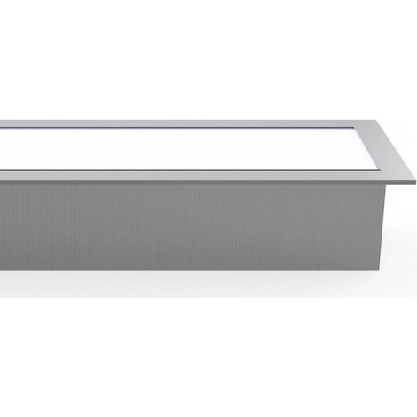 FAB LED228653  Regleta De Empotrar 20w 6400k Linex Aluminio  1600lm 62X6X6,6 (1/4)