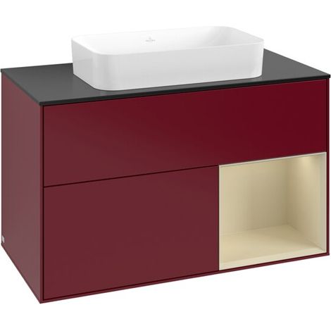 Villeroy & Boch F662HJHB Meuble sous-lavabo Finion F66 (1/3)