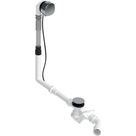 Duravit Ab- und Überlaufgarnitur Quadroval 792217, chrom, (1/5)