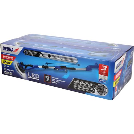 SZLIFIERKA DO GIPS脫W 500W BEZSZCZOTKOWA BMC - DED7768BM