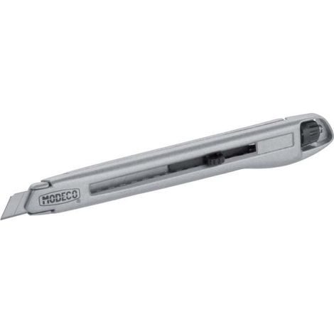 Modeco 5906757271203 Coltello metallico 9 mm leggero e durevole