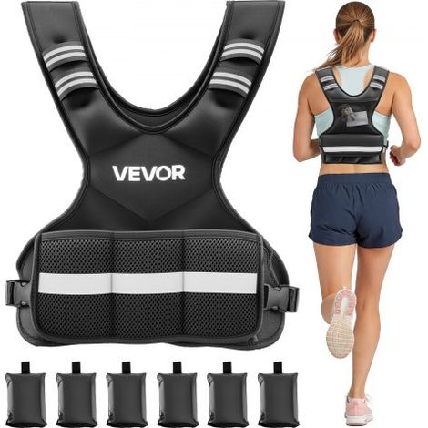 Giubbotto Zavorrato con Pesi per Allenamento, Gilet Zavorrato con (1/5)