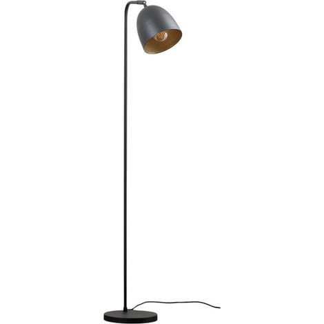 [GEBRAUCHT] B-Ware Stehlampe Stehleuchte Tattoo 4090 schwarz Metall Standlampe E27 LED Schalter (1/2)