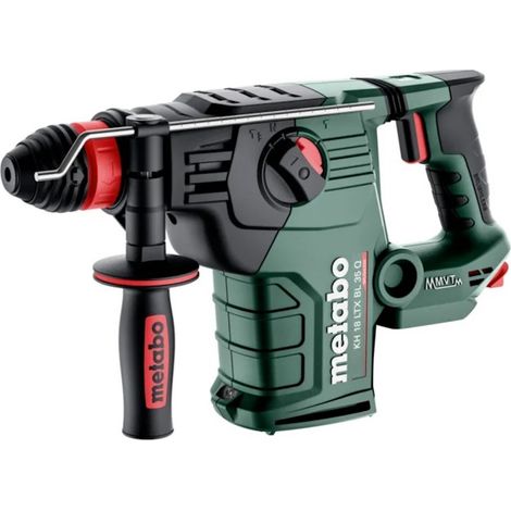 METABO Marteau perforateur burineur 18 V KH 18 LTX BL 35 Q - 4,2J - Coffret metaBOX