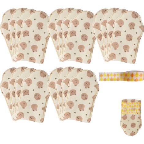 Lot de 20 bottes imperméables pour pattes blessées pour chien, chaussettes pour chien pour garder les pattes propres, favorisent la guérison, chaussures jetables pour chien, bandage pour pattes de (1/5)