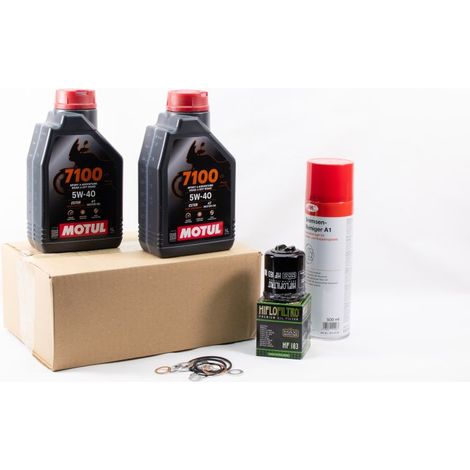 Kit Entretien Vidange Standard pour PEUGEOT Satelis 250 de 2006 à 2012 - MOTUL 7100 5w40 2L