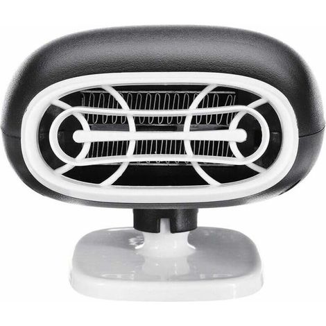Portable Car Heater Fan, 12V 150W Car Defroster Fast Heating Cigarette Lighter Plug 360° Rotating Base Low Noise Car Heater (1/5)