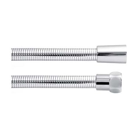 FLESSIBILE DOCCIA CHROMALUX METALLIC PARIGI  METALLO/PVC CM 200 GHIERA CONICA 1/2F