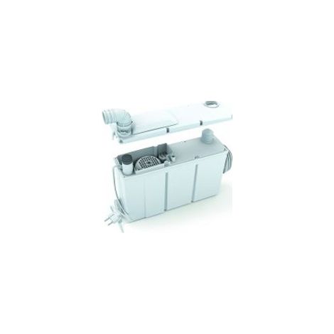 Watermatic – Broyeur adaptable pour cuvette suspendue 520W – Diamètre d'entrée 100mm – Raccordement 1 WC + 3 appareils – W16P (1/2)