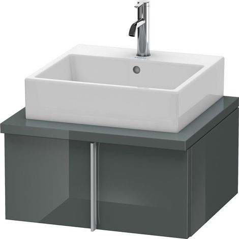 VERO Mobile Consolle Basso 285x600x518mm Grigio Doloaveci Lucido