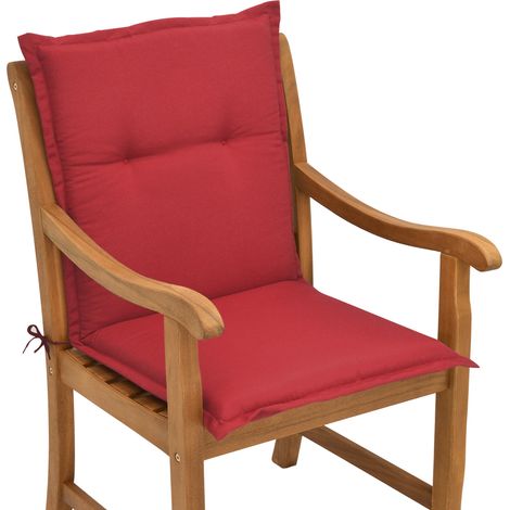 Beautissu – Coussin extérieur pour chaise de jardin – Dimensions 100x50x6cm – Rembourrage 6cm – Résistant aux UV – Fixation facile