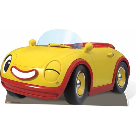 Figurine en carton Oui-Oui la voiture 96 cm