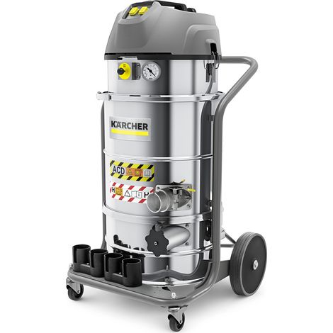 KARCHER Aspirateur Industriel IVM 40 24-2 H ACD 99902240 Monophase, Cuve de 40 L en Inox, Puissance de 2.3 kW, Depression de 225 mbar, Garantie 2 ans