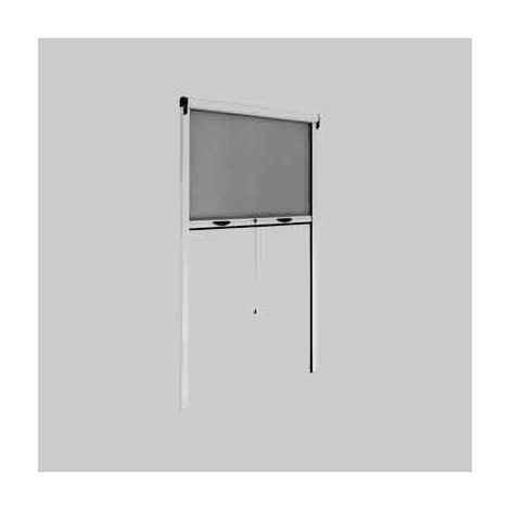 ZANZARIERA AVVOLGIBILE VERTICALE PROFESSIONALE 140x160 cm - Col. Bianco