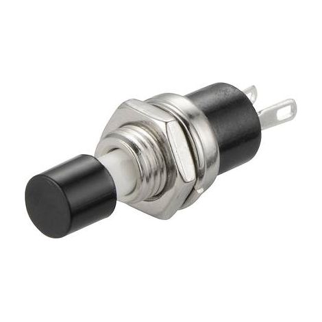BOUTON POUSSOIR À PRESSION TRU COMPONENTS TC-R13-24A1-05-BK 1587876 250 V/AC 1.5 A 1 X OFF/(ON) À RAPPEL 1 PC(S)