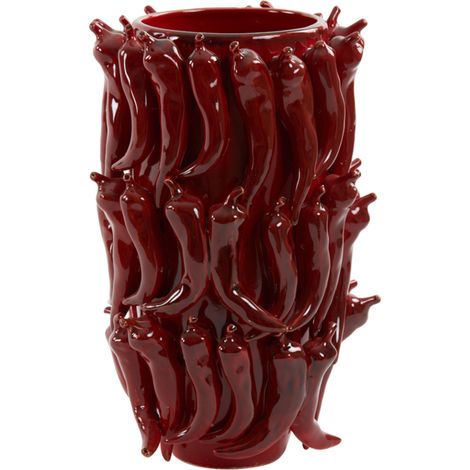 Light & Living PEPPER Vase Keramik Rot – 26,5x25x39 cm