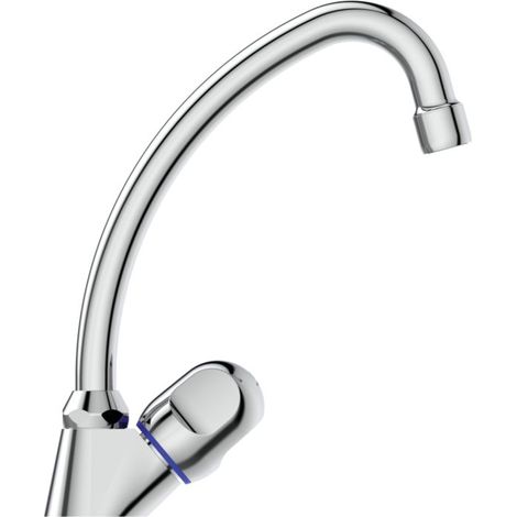 Ideal Standard Alpha Standventil B1841AA chrom, Ausladung 155 mm schwenkbarer Rohrauslauf (1/3)