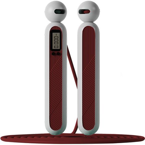 Corde À Sauter - Compteur Numérique Sans Fil - Pour Adulte Homme Femme - Réglable En Longueur - 1 Pièce (1/5)