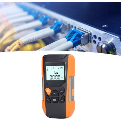 Optisches Lithium-Ionen-Wattmeter G9-Y50 -50+26 °C, hochpräzises Dämpfungsmessgerät für die Glasfaserkommunikation, Mini-Wattmeter, universelle Schnittstelle FC/SC/ST für Glasfasertests (1/5)