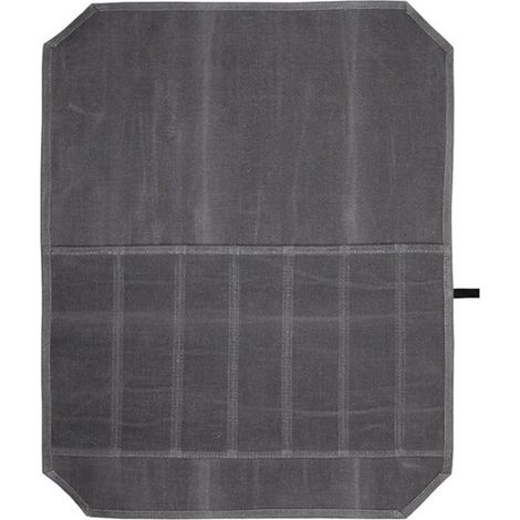Bolsa de almacenamiento para juego de cuchillos,Bolsa portátil para cuchillos,7 compartimentos para cuchillos,Bolsa para cuchillos,5145cm,Gris (1/5)