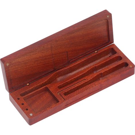 Coffret Rangement Fer à Souder en Bois, Station Électrique pour TS80P, Boîte de Stockage CNC (1/5)