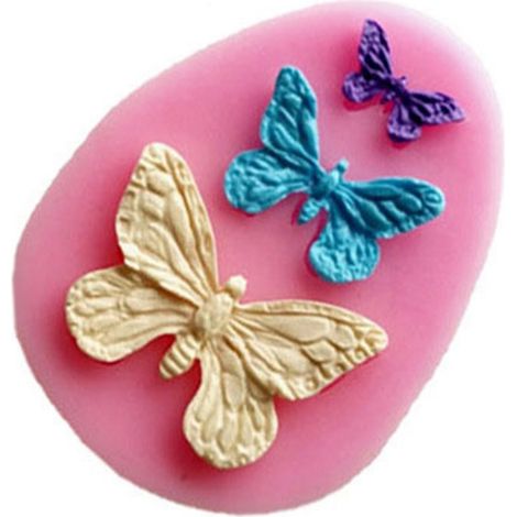 Moule à savon nœud papillon, moule à fondant, moule à biscuits, outil de pâtisserie DIY en silicone 50-109 (1/2)