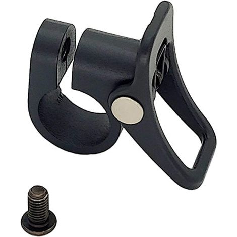 Loquet de remplacement pour crochet de pliage de trottinette électrique — Alliage d'aluminium, vis de fixation incluses (1/5)