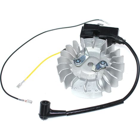 Filiyano-Volant moteur avec bobine d'allumage pour Husqvarna 333 334T 335XPT 336 338XPT 339XP 339XPT 340 340E 345 345E 346XP 350 351 353 357 357XP 359