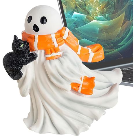 Fantme dhalloween Dcor de Fte Statue pour Halloween (1/5)