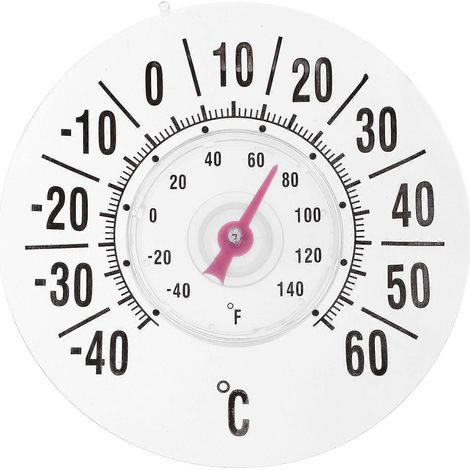 Fenêtre précise avec ventouse pour la mesure de la température intérieure de la maison (1/5)